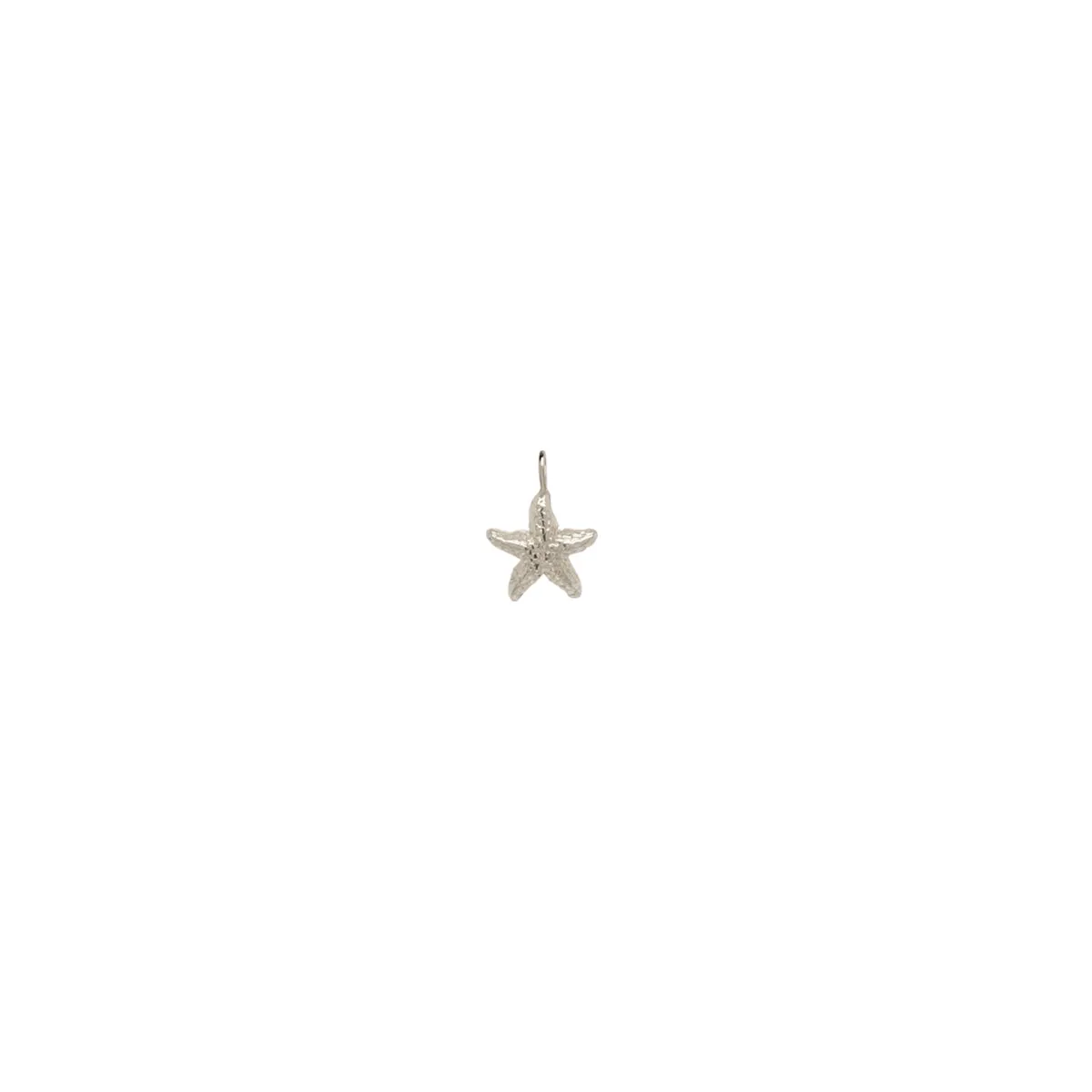 14k Single Starfish Charm