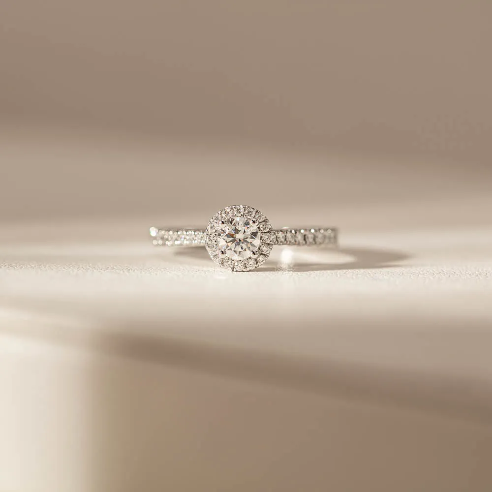 18ct White Gold .40ct Diamond Lola Ring