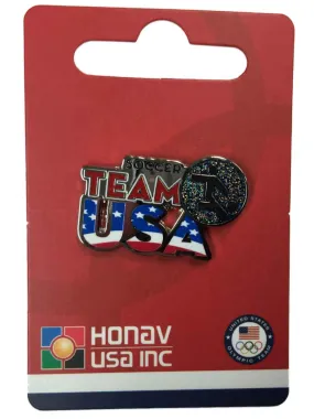 2020 Summer Olympics Tokyo Japan "Team USA" Soccer Pictogram Metal Lapel Pin