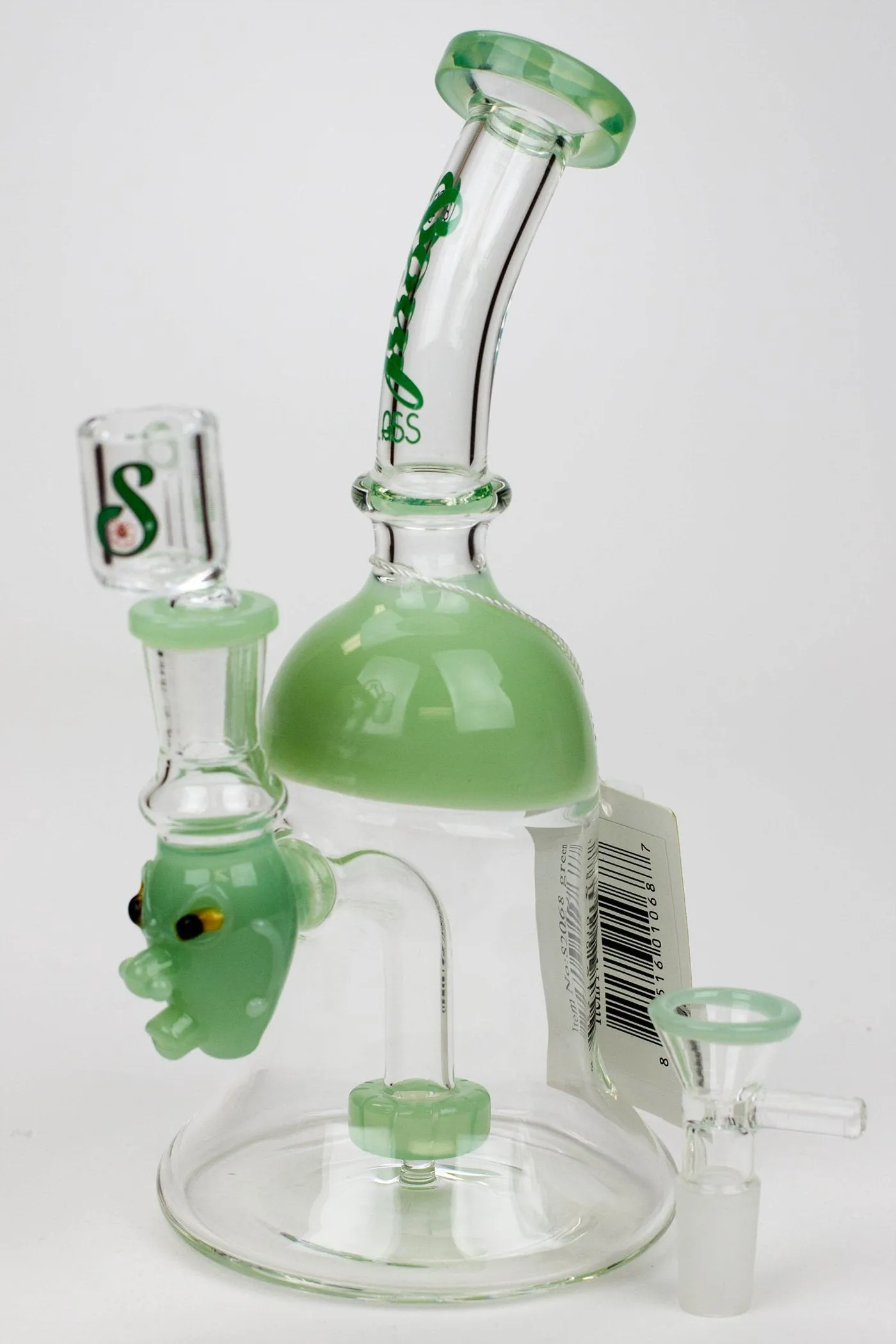 8.5" SOUL Glass 2-in-1 Showhead Diffuser Bong