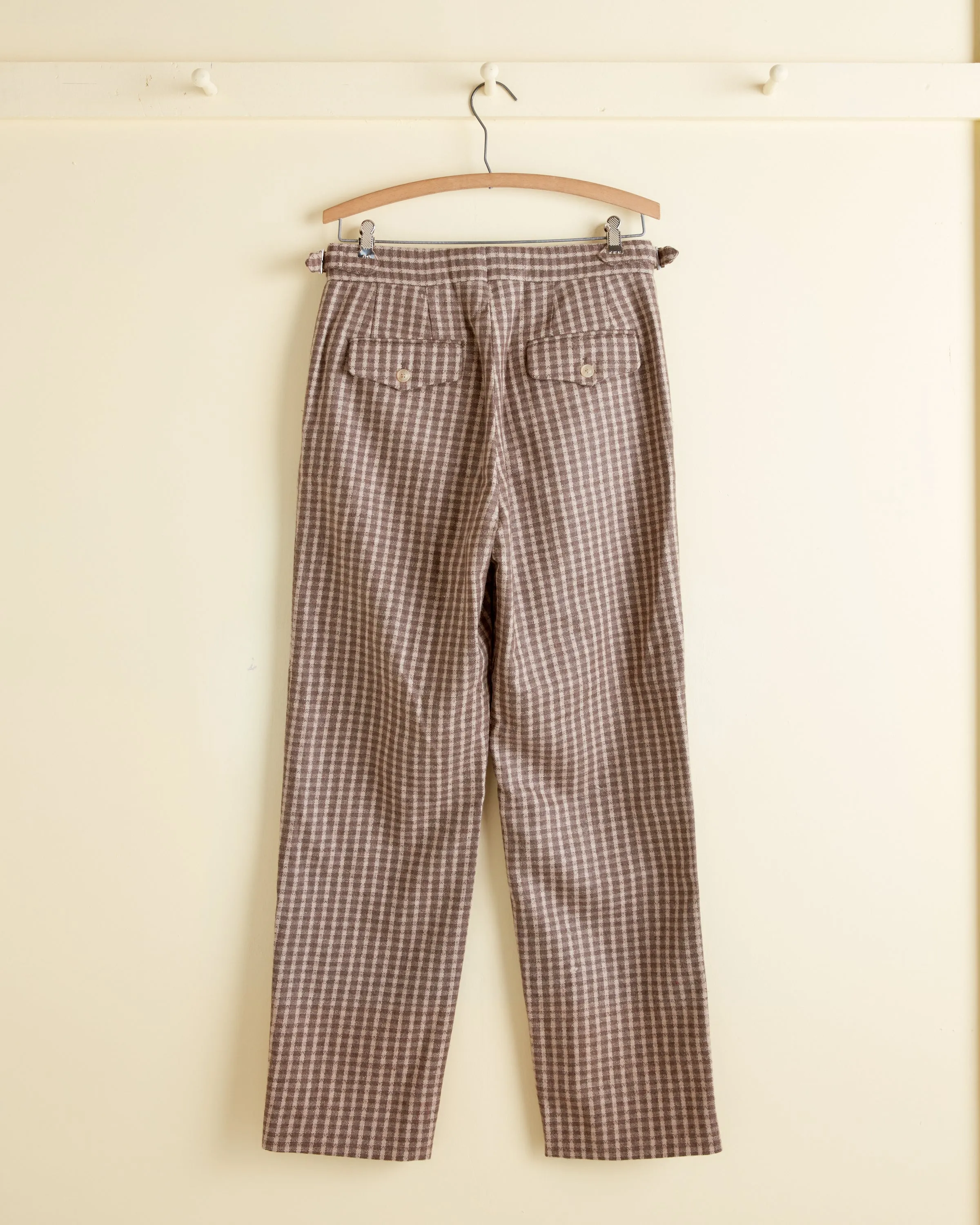 Acorn Check Trousers - 28