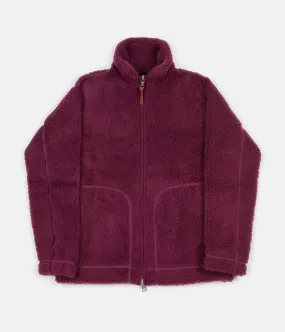 Albam Fleece Zip Jacket - Raspberry