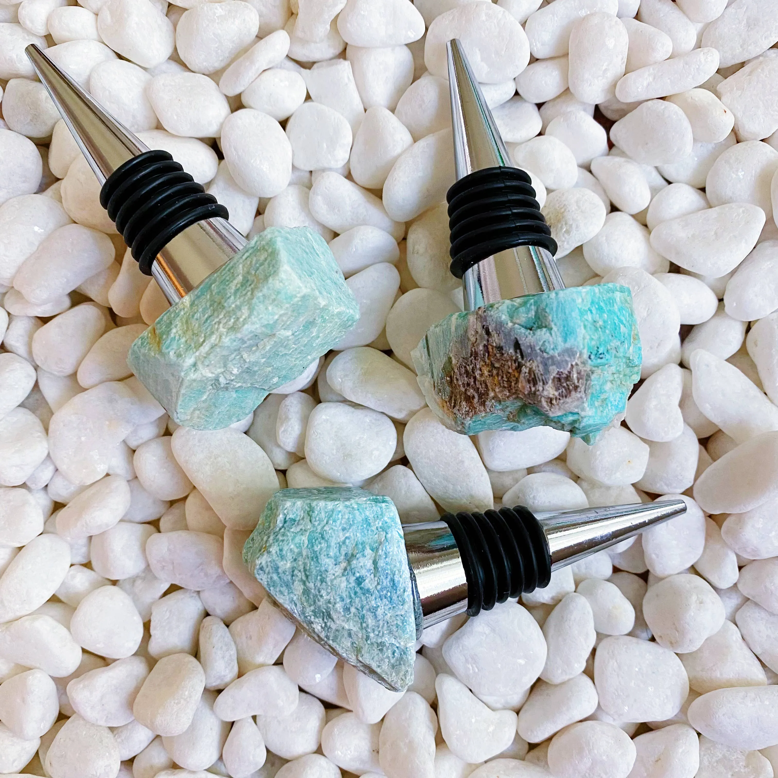 Amazonite Stone Wine Stopper