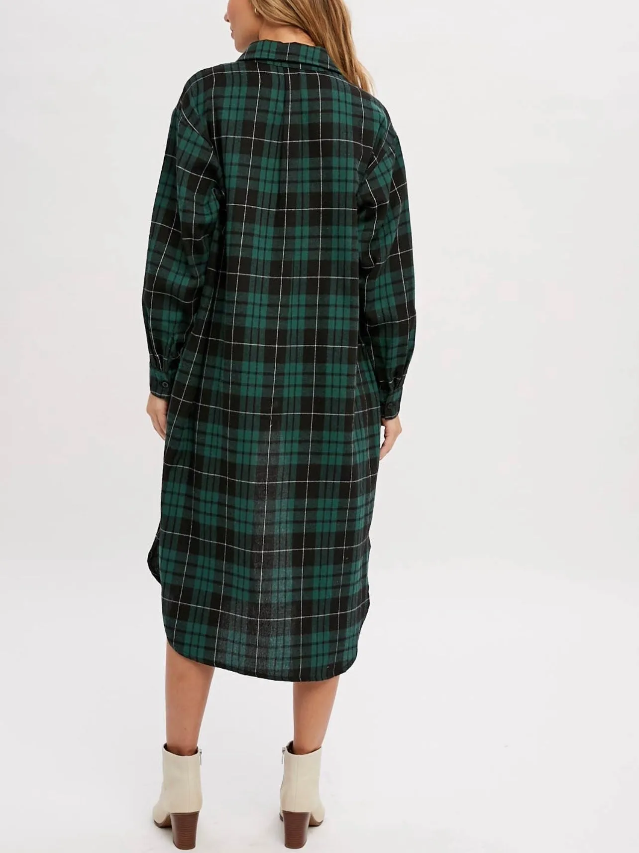 Aren't You Plaid Longline Shacket