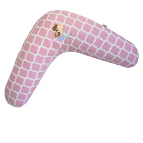 Babycuddle Nursing Pillow (Multi-use) - Quarterfoil in Pink