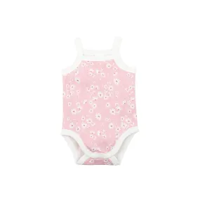 Bebe Baby Margerita Organic Singlet Bodysuit - Margerita Print