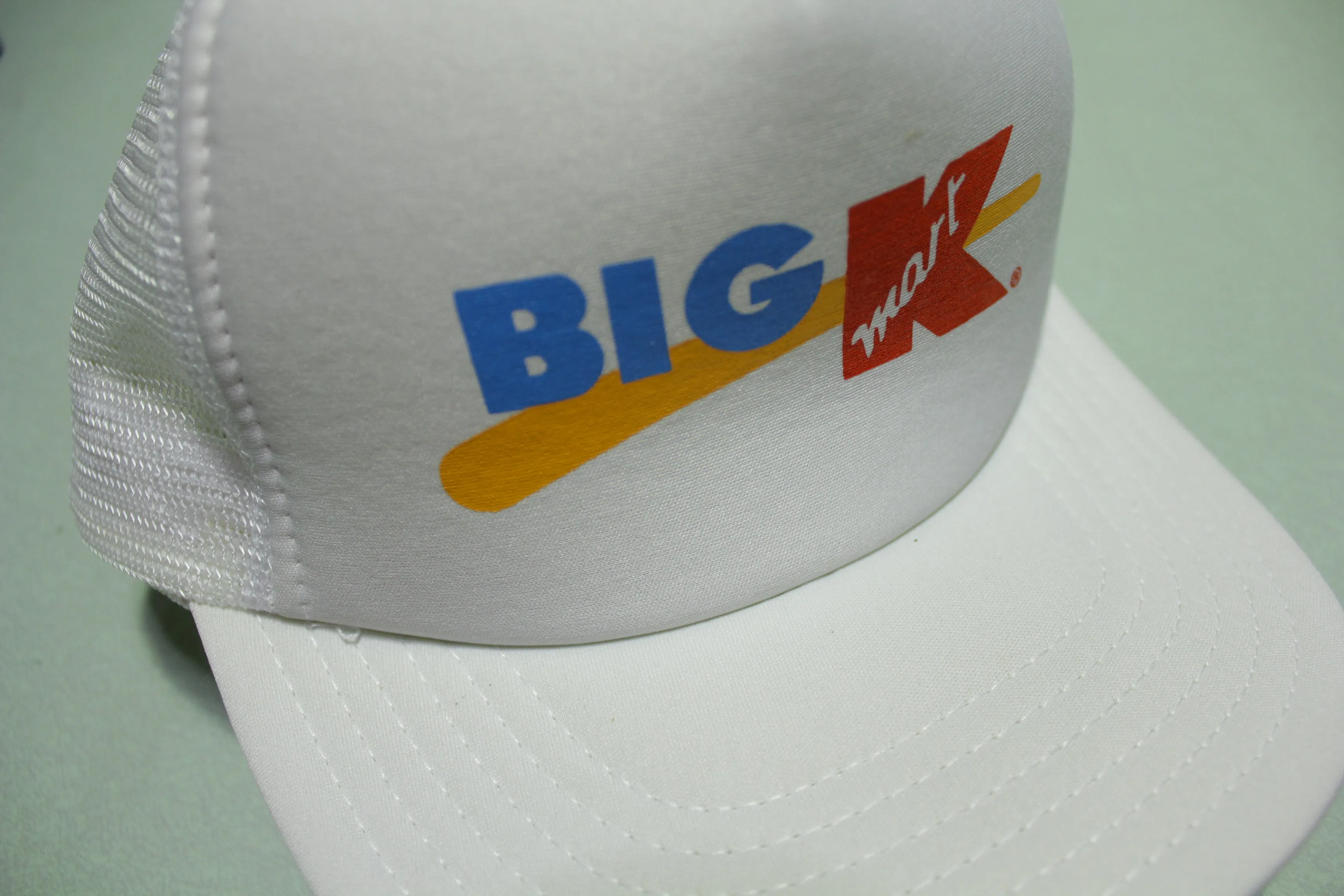 Big Kmart Vintage Foam Mesh 80s Adjustable Back Snapback Hat