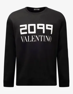 Black 2099 Print Sweatshirt