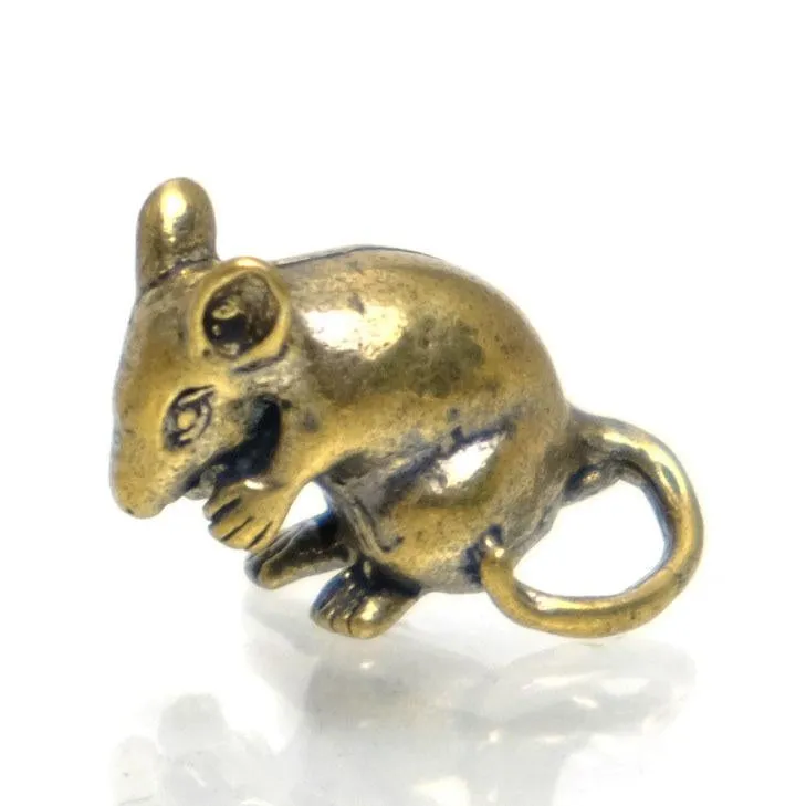 Brass statue, Rat