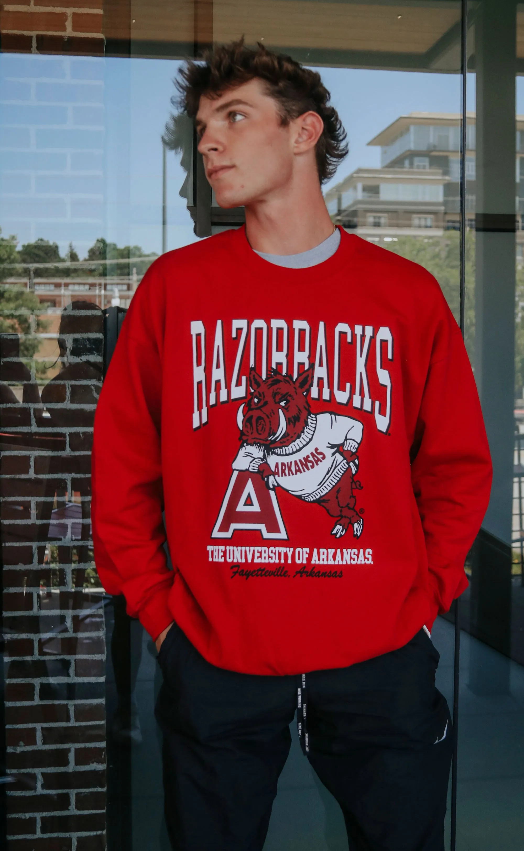 charlie southern: razorback vault sweatshirt