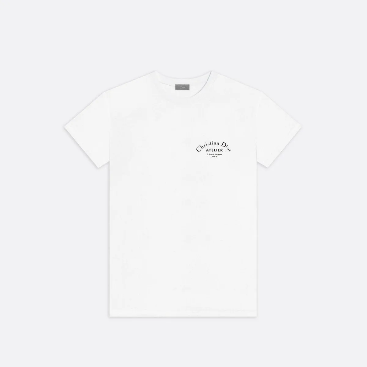 Christian Dior Homme White Christian Dior Atelier Short Sleeve T- Shirt