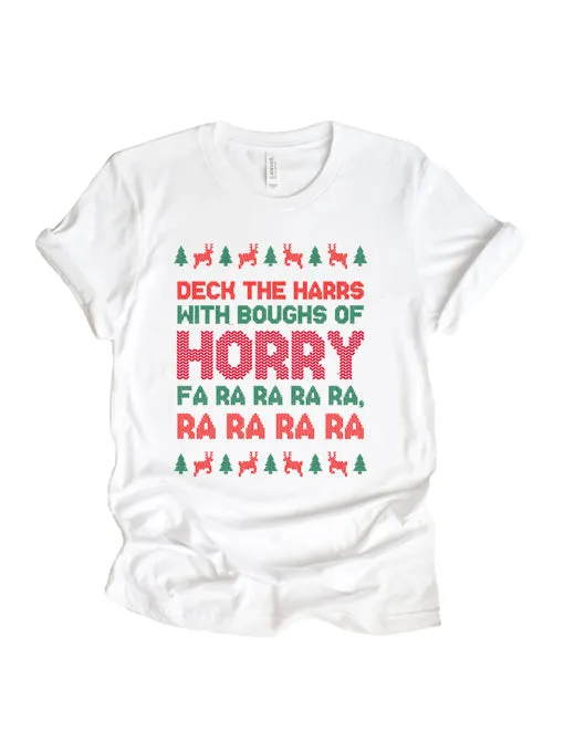 Deck the harrs tee XMS0080