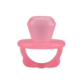 Diamond Teensy Teether ll Teether ll Pink