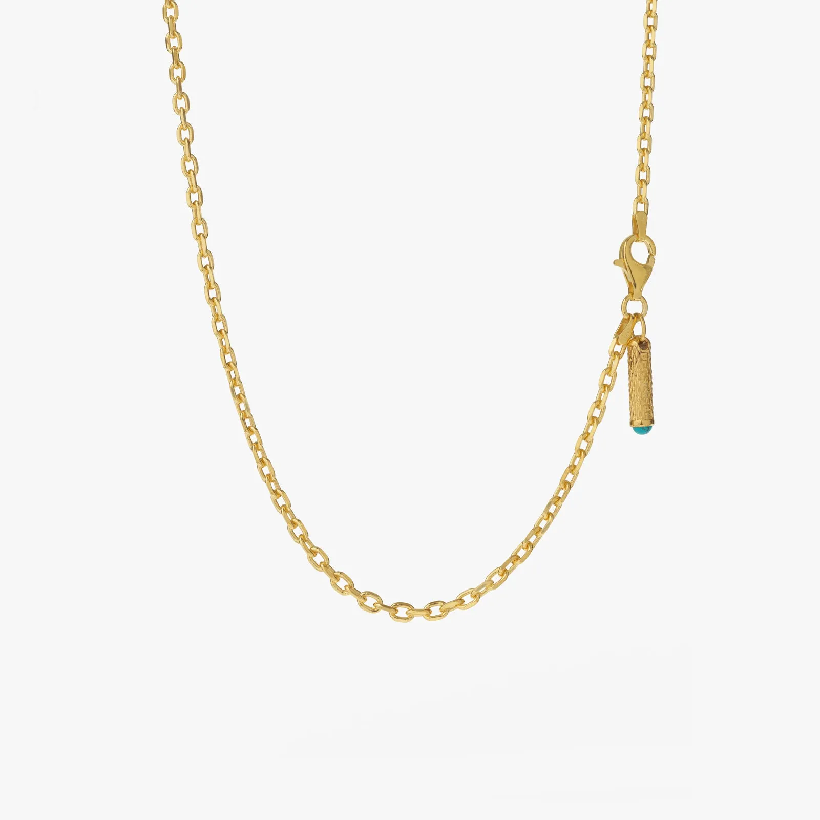 Gold Knife Edge Chain