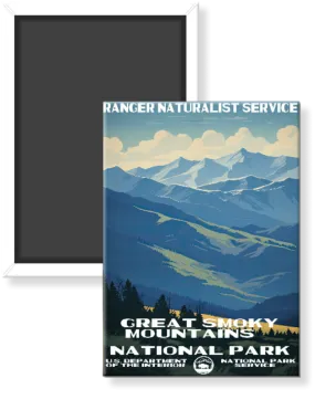 Great Smoky National Park WPA Magnet