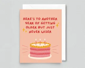 Here's To Another Year Card (Taylor Swift)