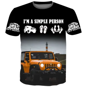 I'm a Simple Person - T-Shirt