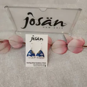 Josan SSW Blue Sky Sun Cloud MT Earrings