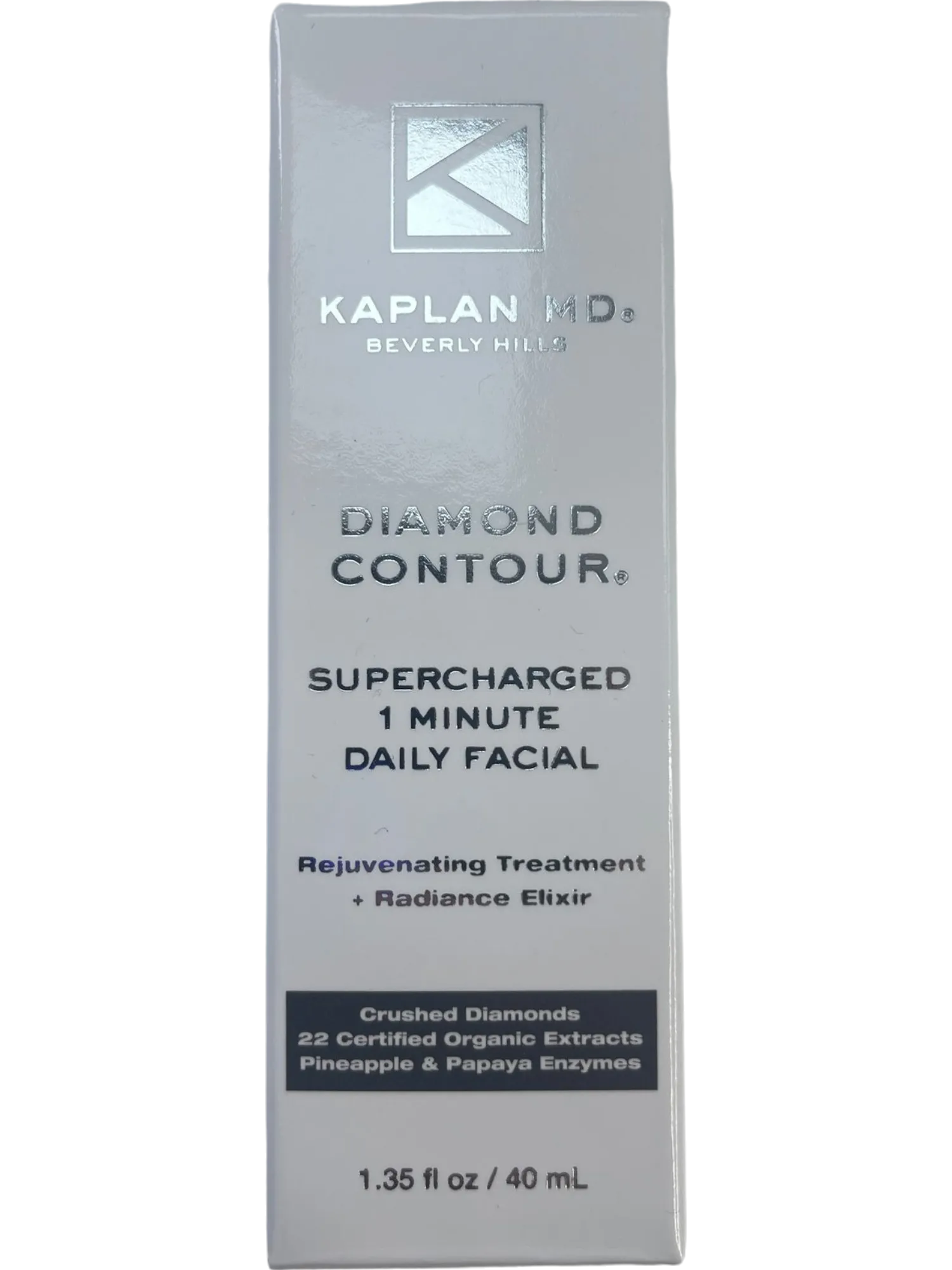 Kaplan MD Multi Rejuvenating Diamond Contour Supercharged 1 Minute Daily Facial 40ml