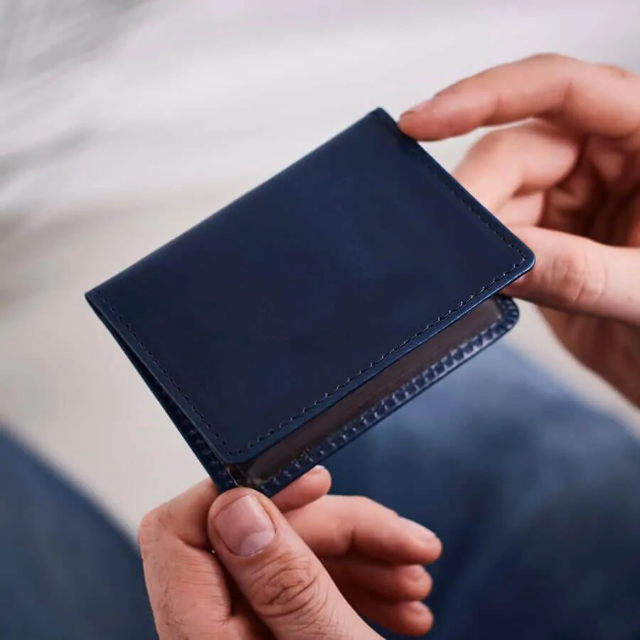 Leather Travel Card Holder