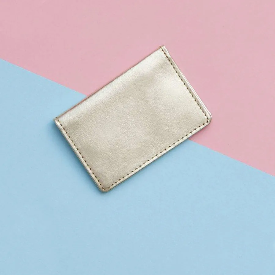 Leather Travel Card Holder