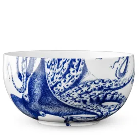 Lucy Large Round Coastal Serving Bowl