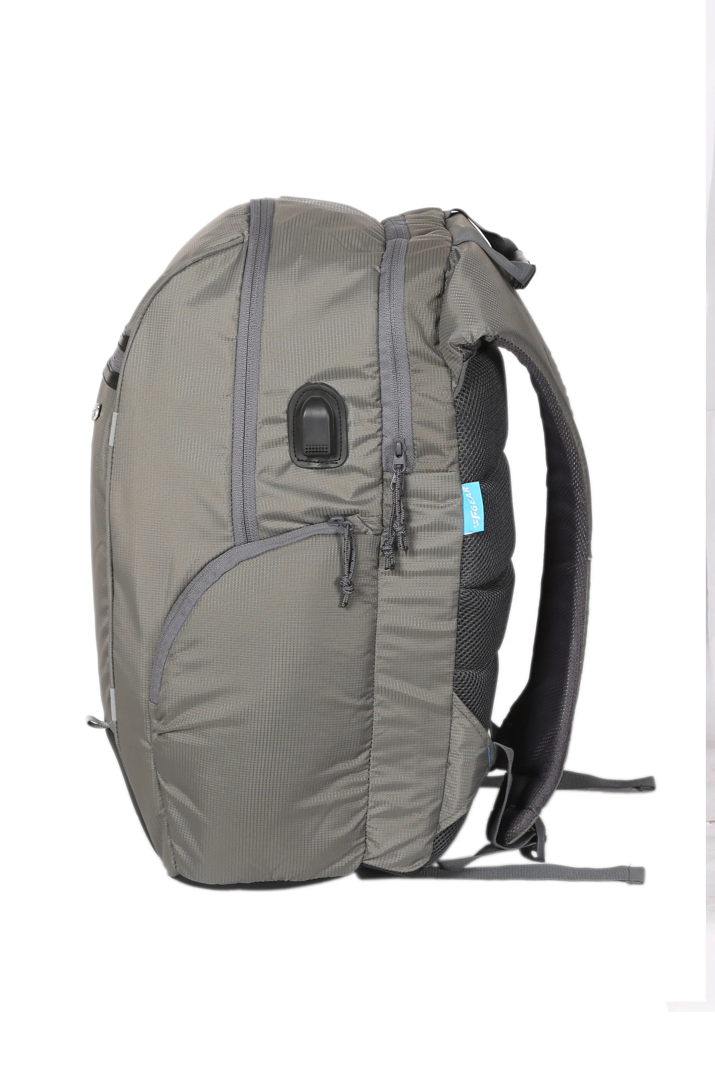 Marcus Doby 33L Grey Laptop Backpack