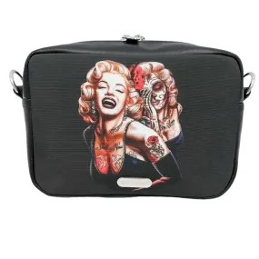 Marilyn Smile Now Cry Later Boxy Crossbody Bag