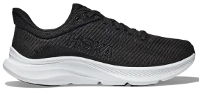 Men's Hoka One One Solimar, Black/White, 9 D Medium