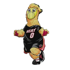 Miami HEAT Burnie Plushlete