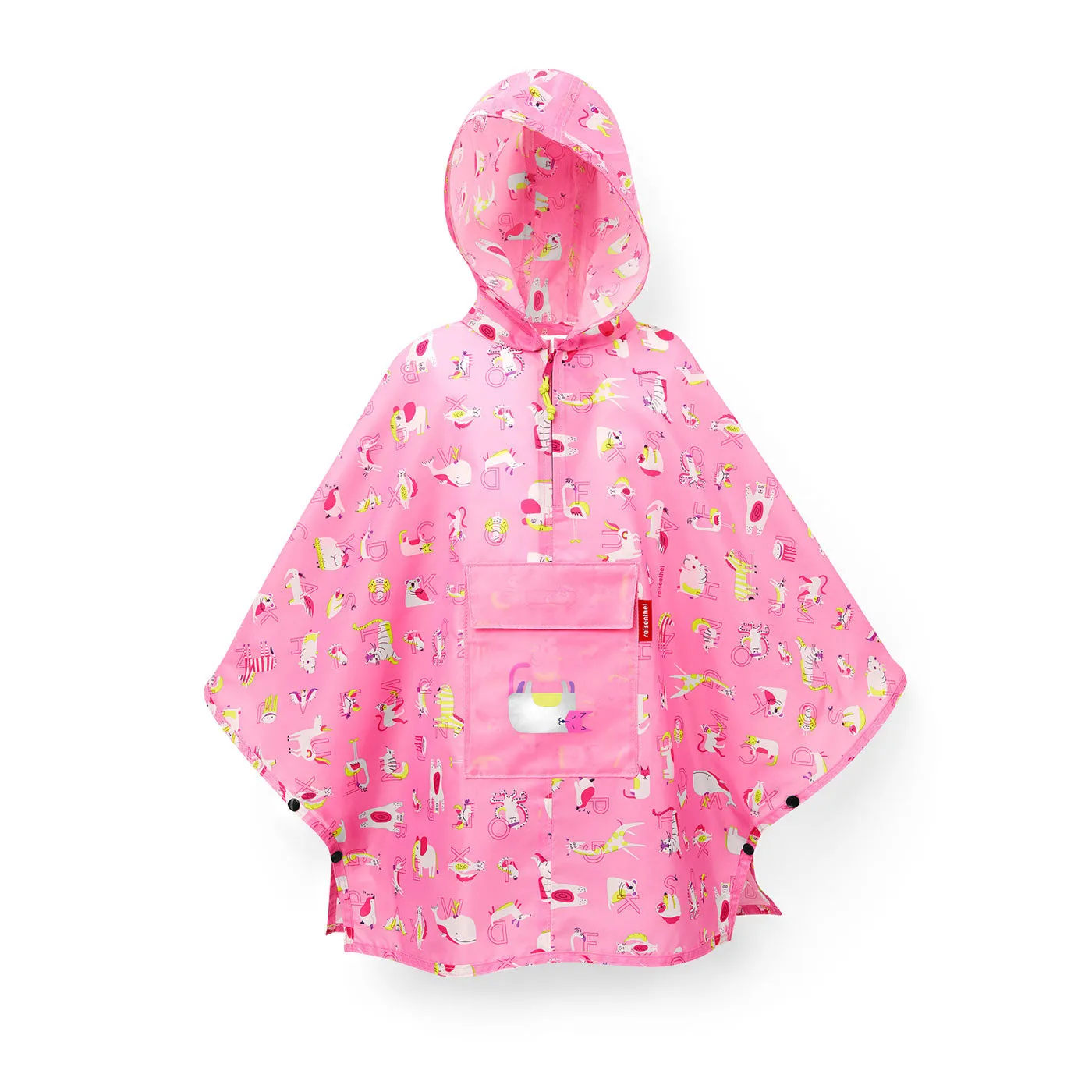 Mini Maxi Poncho M Kids ABC Friends Pink