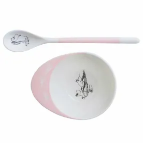 Moomin Feeding Set Pink- Rätt Start