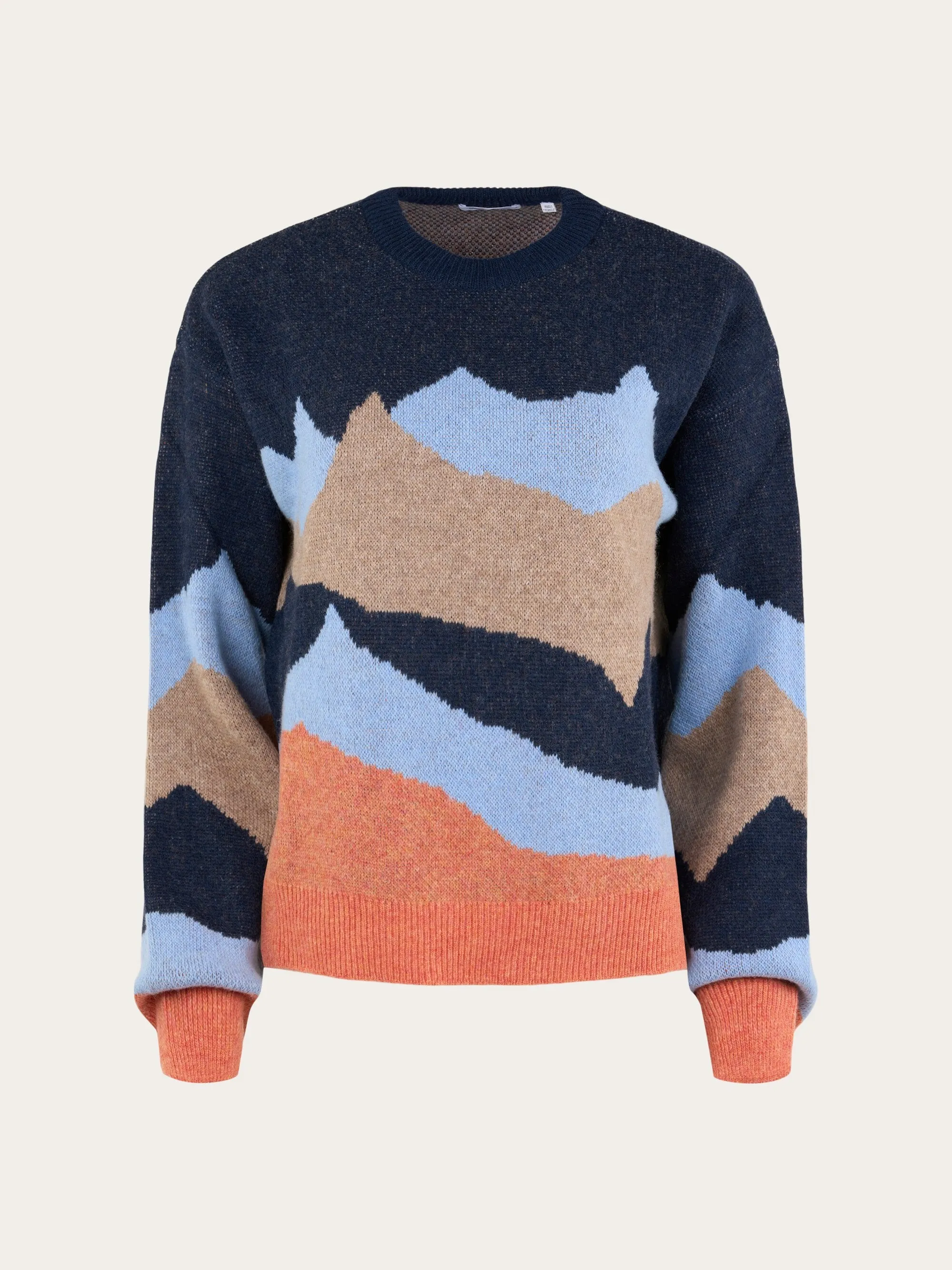 Mountain crew neck knit - Item Colour