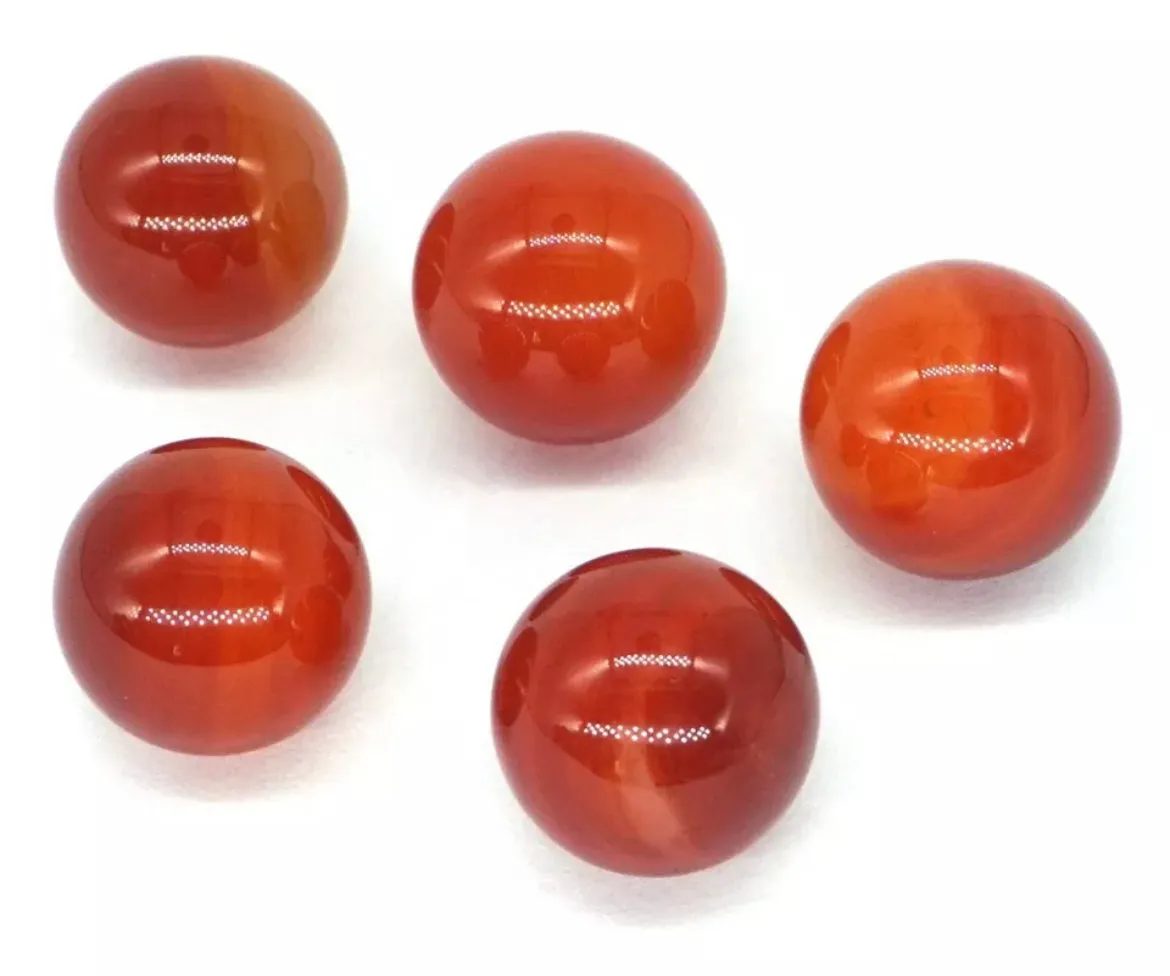 Natural Carnelian Sphere