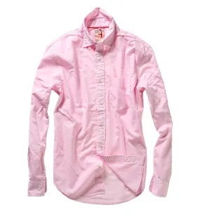 Relwen Pale Pink Poplin Boathouse Buttondown Shirt