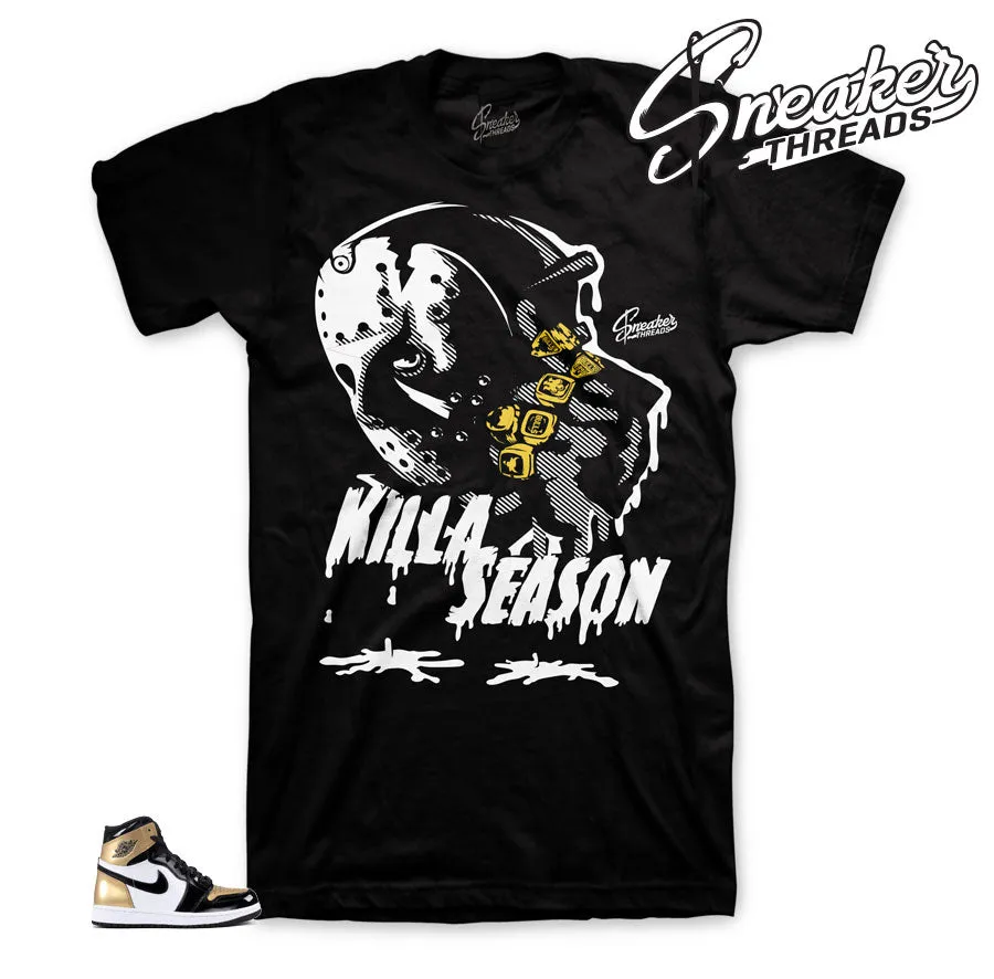 Retro 1 Gold Toe Killa Season Shirt