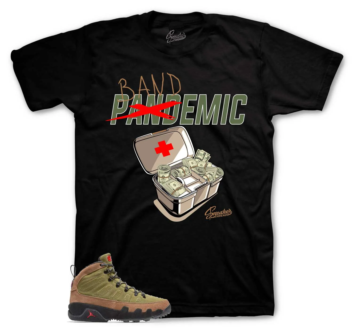 Retro 9 Beef & Borccoli Bandemic Shirt