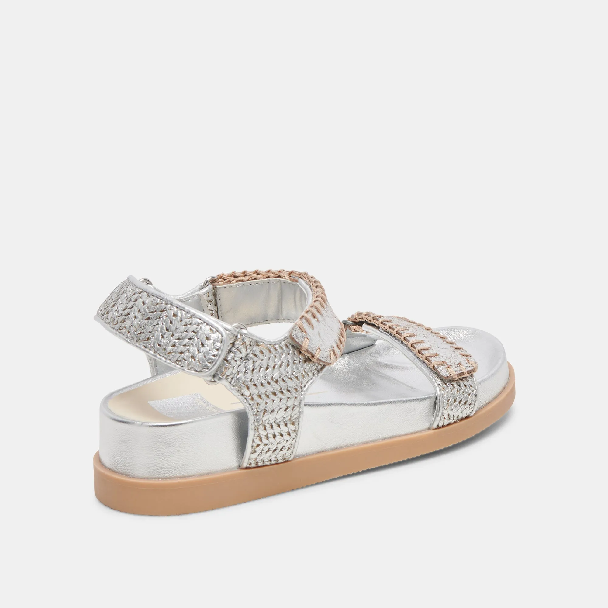 SENORA SANDALS SILVER KNIT