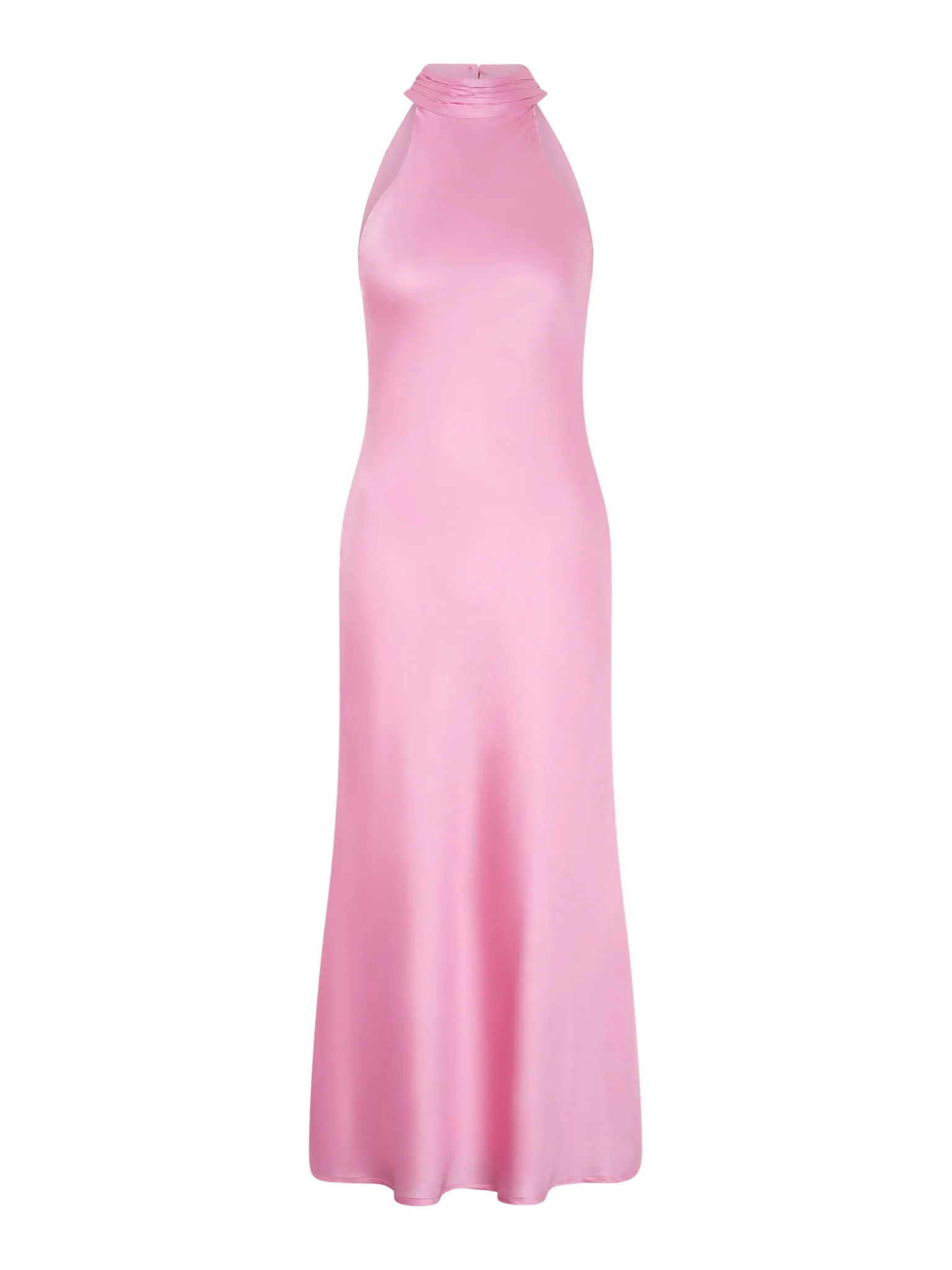 Seychelles Drape Back Detail Dress in Pink