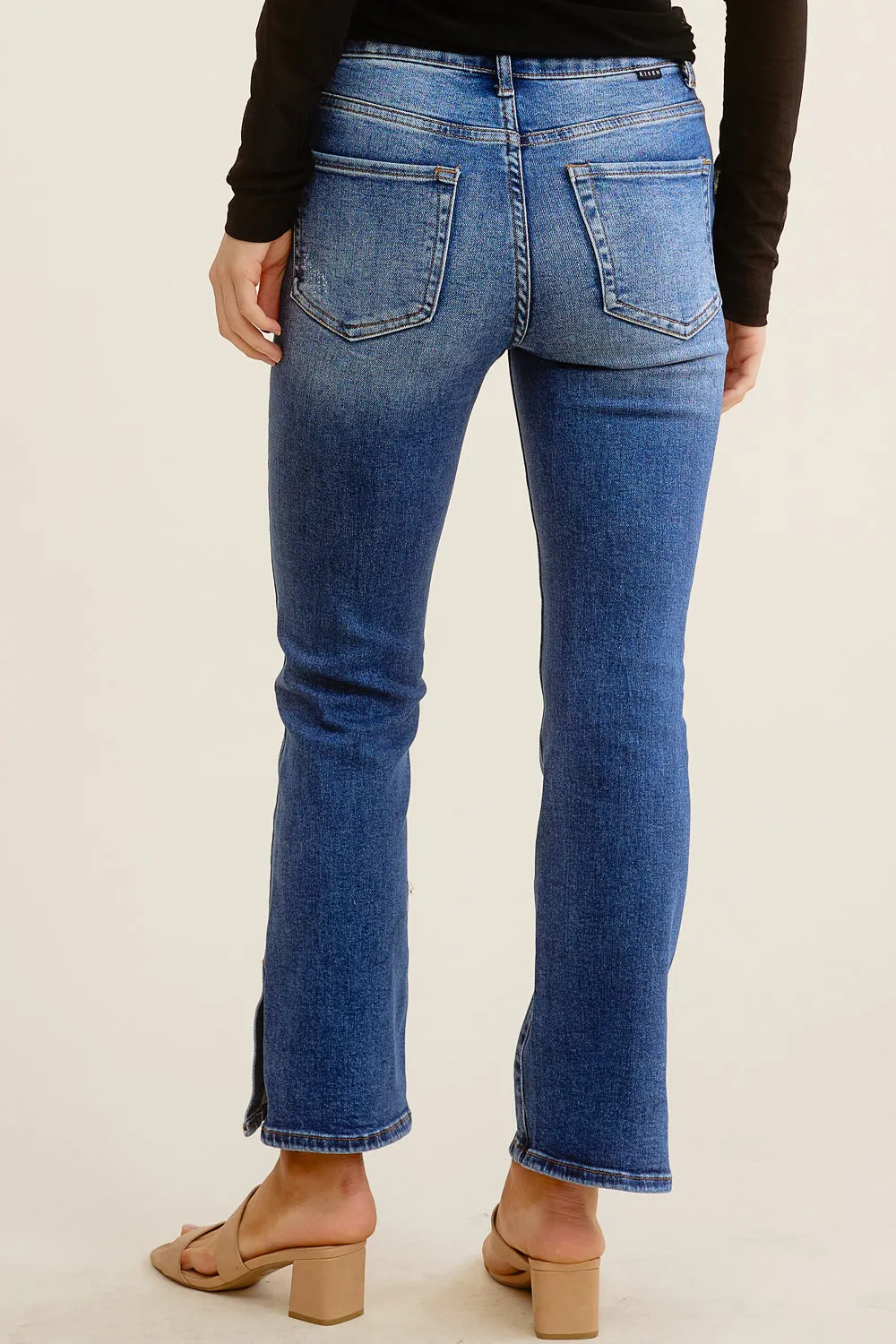 Slit Leg Denim