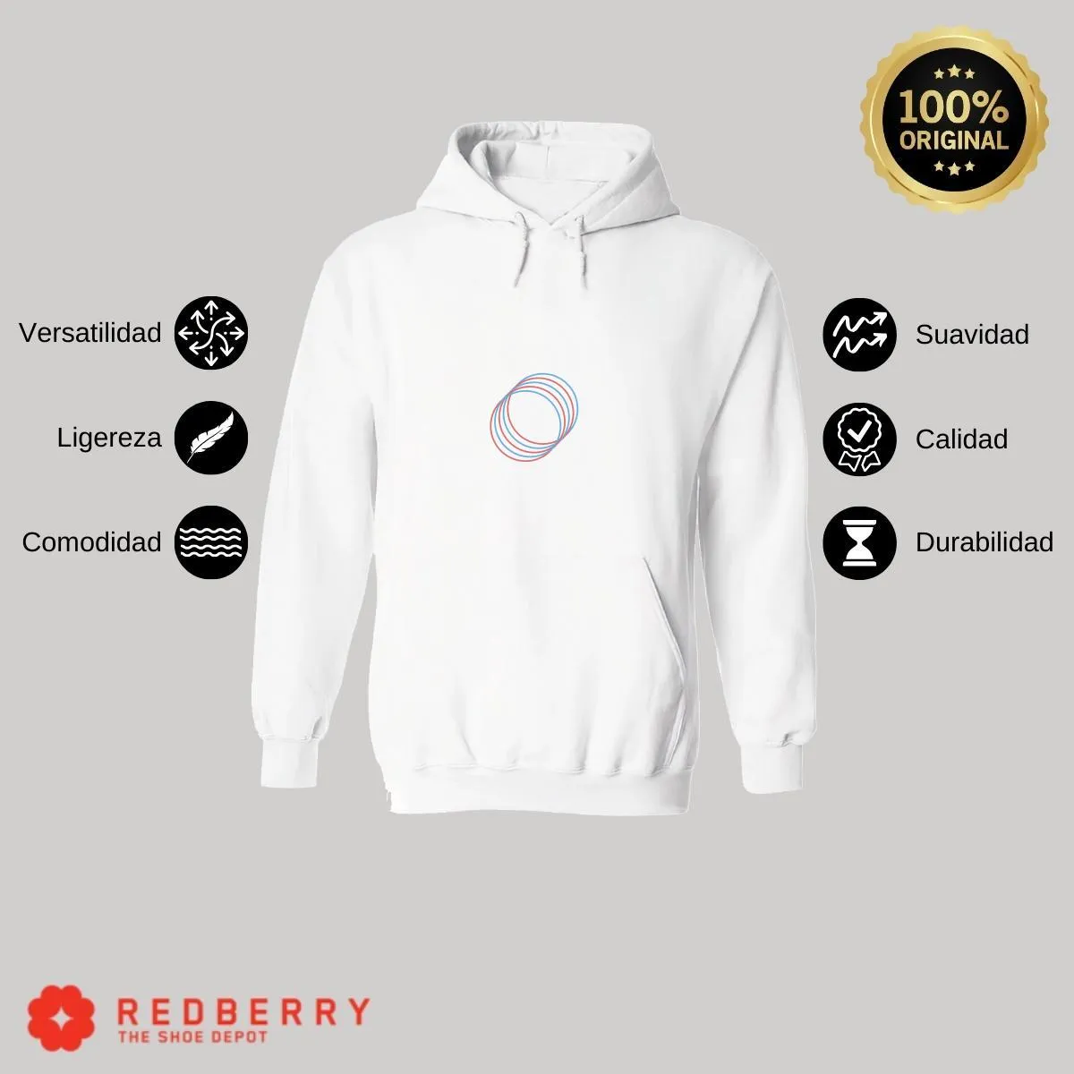 Sudadera Hombre  Hoodie Geometría Diseo Frases 006