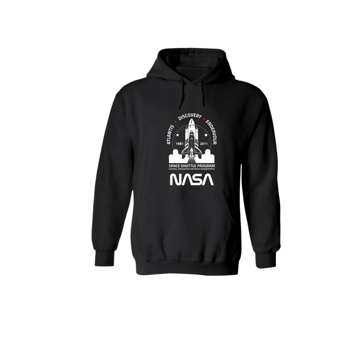 Sweater Suéter Hombre Hoodie Nasa Cohete