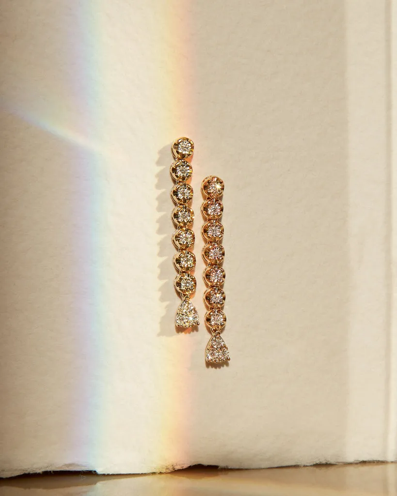 The One and Only Diamond Drop Studs