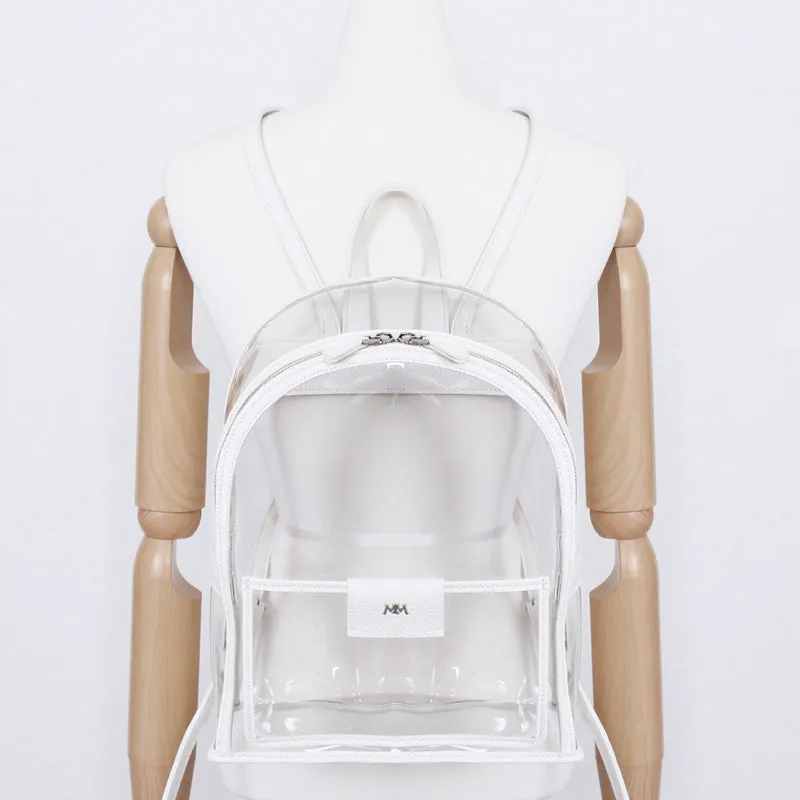 twinkle summer white clear backpack