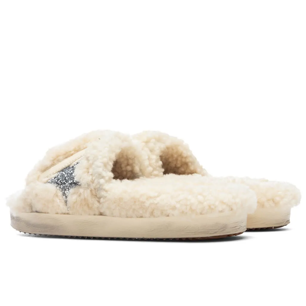 Women's Poolstar - Beige/Silver